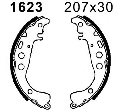 6528 BSF Wheel Bearing Kit