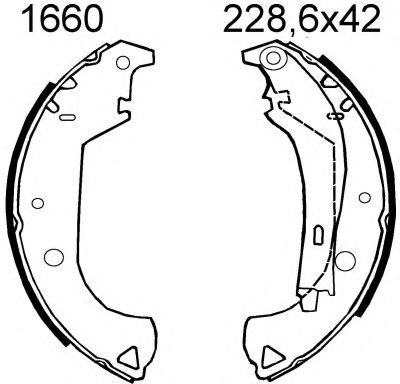 7410 BSF Wheel Suspension Wheel Bearing Kit