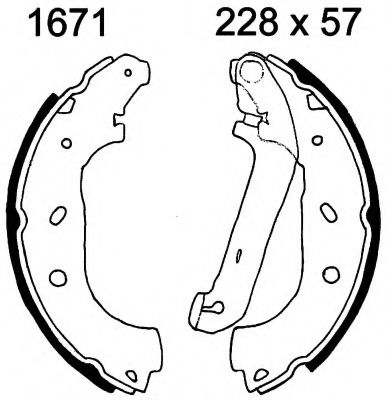 7469 BSF Wheel Suspension Wheel Bearing Kit