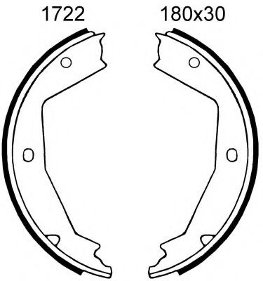 01722 BSF Wheel Brake Cylinder