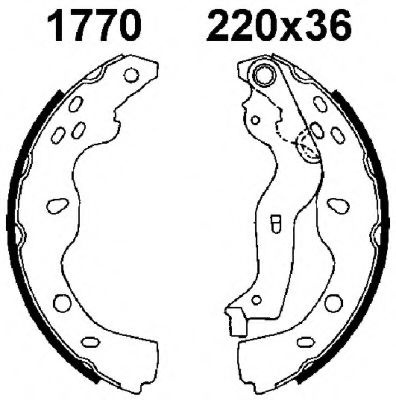 01770 BSF Gasket, cylinder head cover