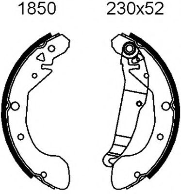 01850 BSF Wheel Bearing Kit