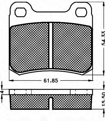 10462 BSF Трос, стояночная тормозная система