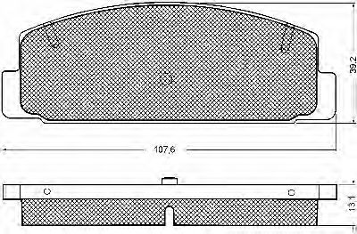 10746 BSF Тормозная система Тормозной диск