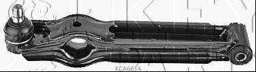 KCA6614 KEY+PARTS Wheel Suspension Track Control Arm