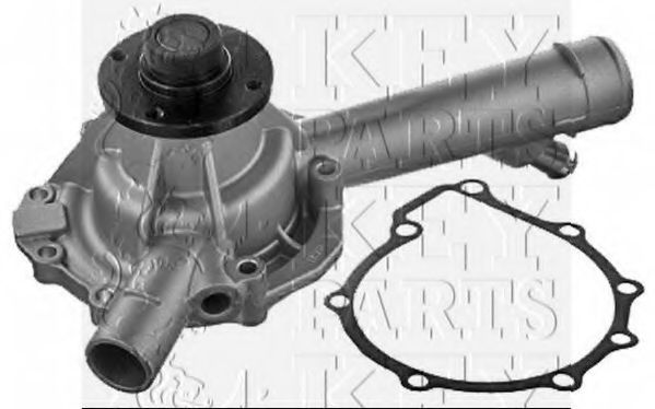 KCP1658 KEY+PARTS Cooling System Water Pump