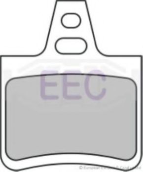 BRP0770 EEC Комплект тормозных колодок, дисковый тормоз