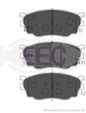 BRP1383 EEC Brake System Brake Pad Set, disc brake