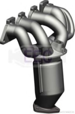 VX6018T EEC Exhaust System Catalytic Converter
