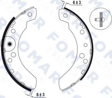FO 0461 FOMAR+FRICTION Exhaust System