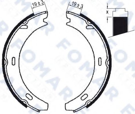 FO 9017 FOMAR+FRICTION Steering Gear