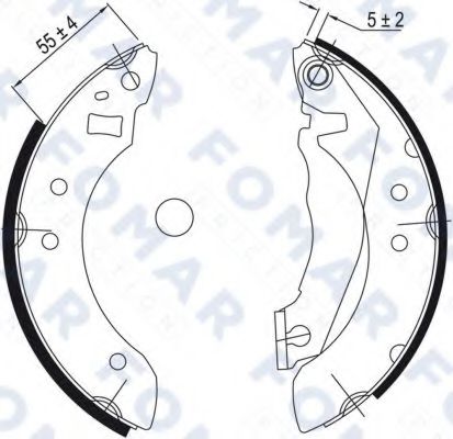 FO 9027 FOMAR+FRICTION Steering Steering Gear