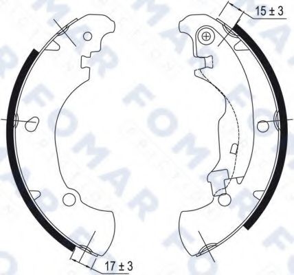FO 9044 FOMAR+FRICTION Steering Steering Gear