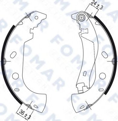 FO 9050 FOMAR+FRICTION Steering Steering Gear