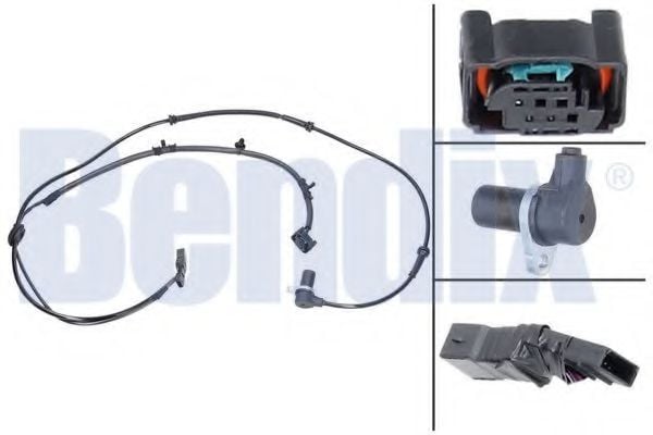 058290B BENDIX Brake System Sensor, wheel speed