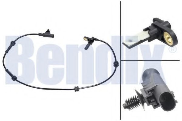 058521B BENDIX Brake System Sensor, wheel speed