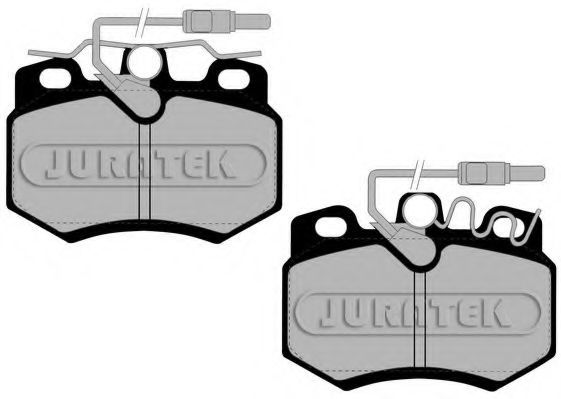 JCP434 JURATEK Brake Pad Set, disc brake