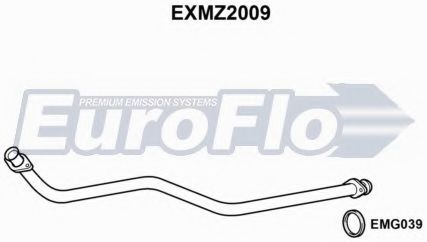 EXMZ2009 EUROFLO Exhaust Pipe