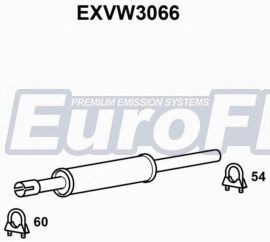 EXVW3066 EUROFLO Middle Silencer