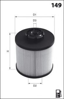 DP1110.13.0081 DR%21VE%2B Fuel Supply System Fuel filter
