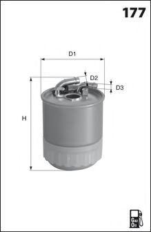 DP1110.13.0073 DR%21VE%2B Fuel filter