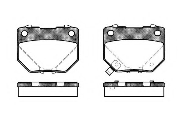 DP1010.10.0282 DR%21VE%2B Brake System Brake Pad Set, disc brake