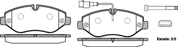 DP1010.10.0284 DR%21VE%2B Brake System Brake Pad Set, disc brake