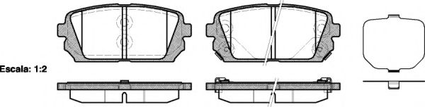 DP1010.10.0297 DR%21VE%2B Brake System Brake Pad Set, disc brake