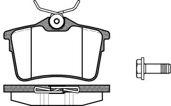 DP1010.10.0337 DR%21VE%2B Brake System Brake Pad Set, disc brake