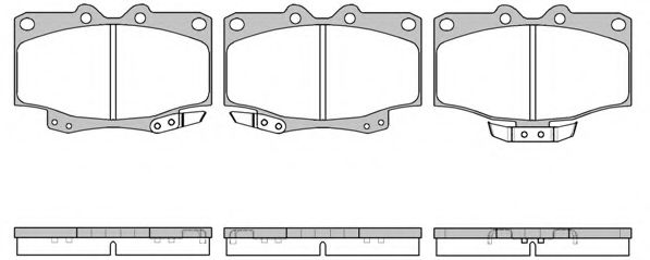 DP1010.10.0523 DR%21VE%2B Brake System Brake Pad Set, disc brake