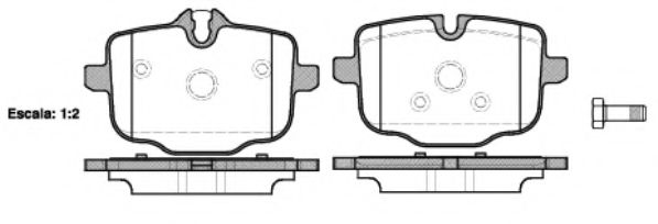 DP1010.10.0676 DR%21VE%2B Brake System Brake Pad Set, disc brake