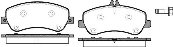 DP1010.10.0749 DR%21VE%2B Brake System Brake Pad Set, disc brake