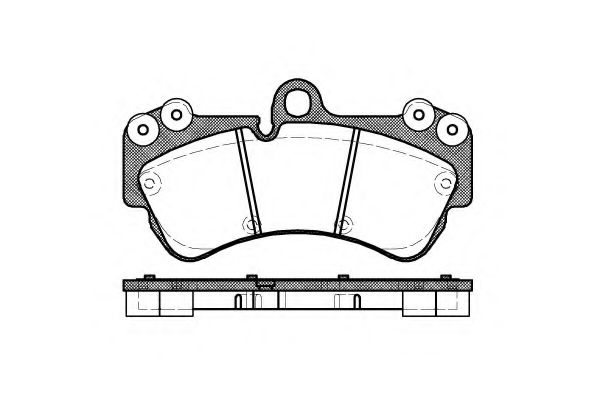 DP1010.10.0918 DR%21VE%2B Brake System Brake Pad Set, disc brake
