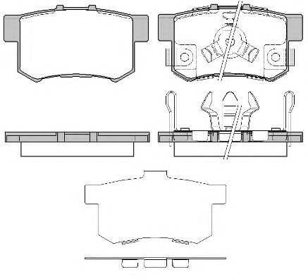 DP1010.10.1007 DR%21VE%2B Brake System Brake Pad Set, disc brake