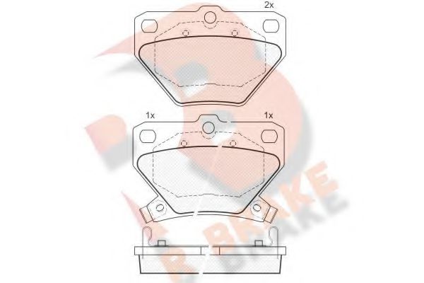 R BRAKE RB1607