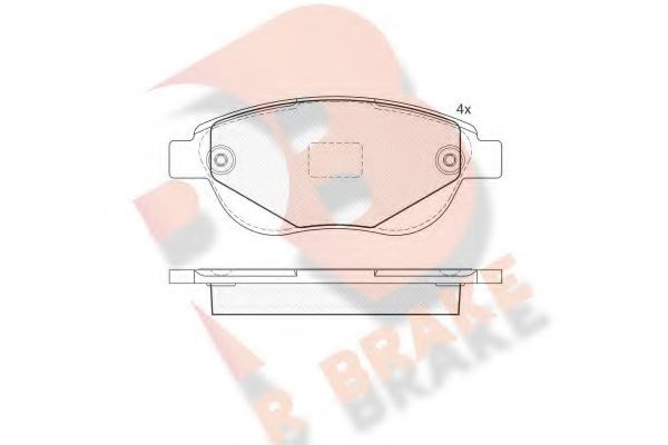 RB2011 R+BRAKE Wheel Suspension Track Control Arm