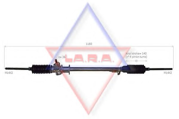 200511 LARA Система сцепления Трос, управление сцеплением