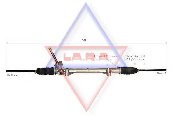 310039 LARA Тормозная система Компенсационный бак, тормозная жидкость
