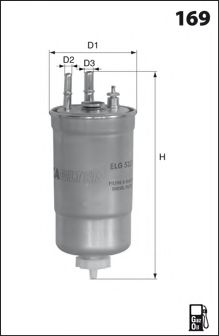 LFDF178 LUCAS+FILTERS Fuel filter