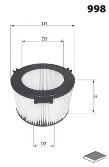 LFCP215 LUCAS+FILTERS Heating / Ventilation Filter, interior air