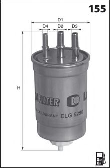 LFDF140 LUCAS+FILTERS Fuel filter