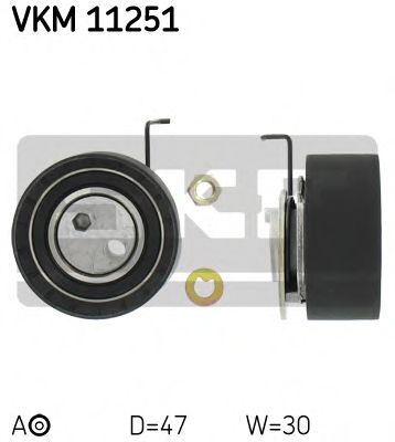VKM 11251 SKF Tensioner Pulley, timing belt
