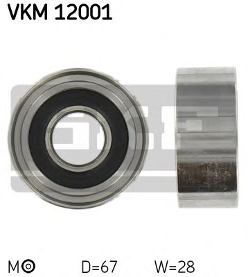 VKM 12001 SKF Tensioner Pulley, timing belt