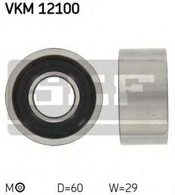 VKM 12100 SKF Tensioner Pulley, timing belt