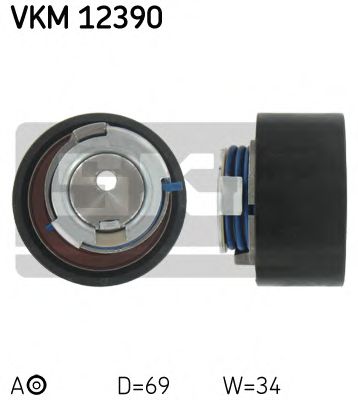 VKM12390 SKF Tensioner Pulley, timing belt