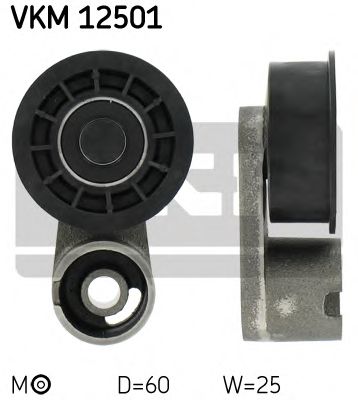 VKM 12501 SKF Tensioner Pulley, timing belt