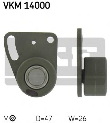 VKM 14000 SKF Tensioner Pulley, timing belt