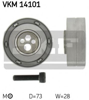 VKM 14101 SKF Tensioner Pulley, timing belt