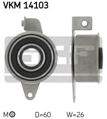VKM 14103 SKF Tensioner Pulley, timing belt