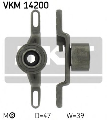 VKM 14200 SKF Tensioner Pulley, timing belt